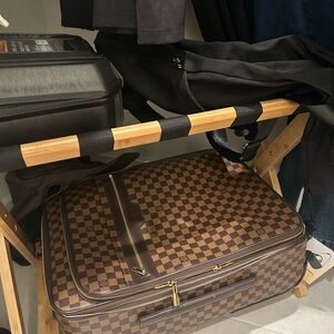 Louis Vuitton Damier Ebene Pegas 55 Carryon Suitcase